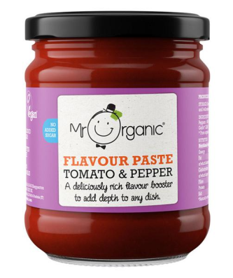 Mr Organic Pâte Saveur Tomate & Poivron 200g