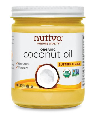 Nutiva Huile de Noix de Coco au Beurre Bio 414ml