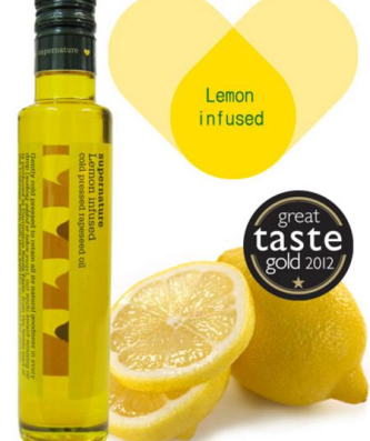 Supernature Huile de Colza Infusée au Citron 250ml