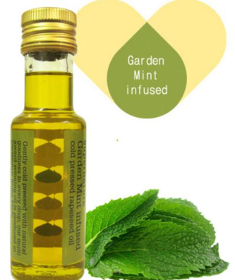 Supernature Garden Huile de colza infusée à la menthe 100 ml