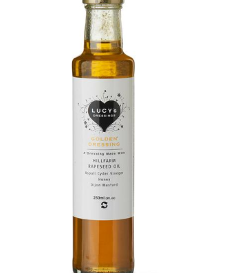 Lucy's Dressings Golden Dressing sans gluten, végétalien 250 ml