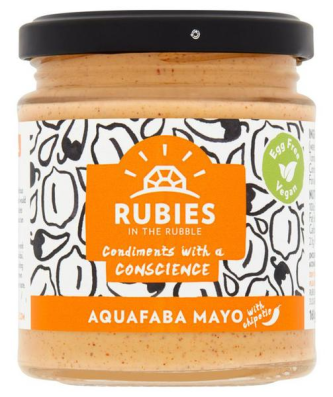 Rubies in the Rubble Chipotle Aquafaba Mayonnaise Vegan 190ml