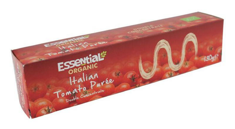 Essentiel Double Concentré de Purée de Tomate Bio 130g