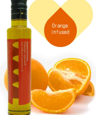 Supernature Huile de Colza Infusée à l'Orange Vegan 250ml