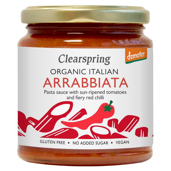 Clearspring Sauce Arrabbiata Bio Vegan, 300g