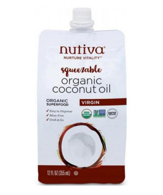Nutiva Huile de Coco Vierge Bio Sachet 355ml