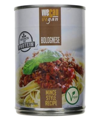 We Can Foods We Can Vegan Pâtes bolognaises Vegan 400g