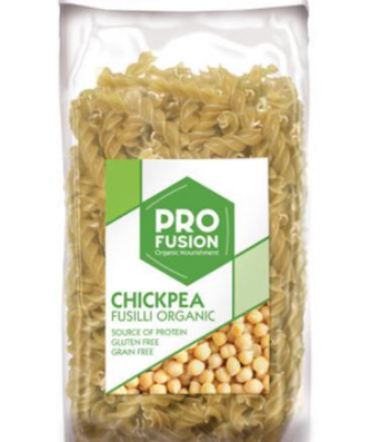 Profusion Pâtes fusilli aux pois chiches bio sans gluten, 300g