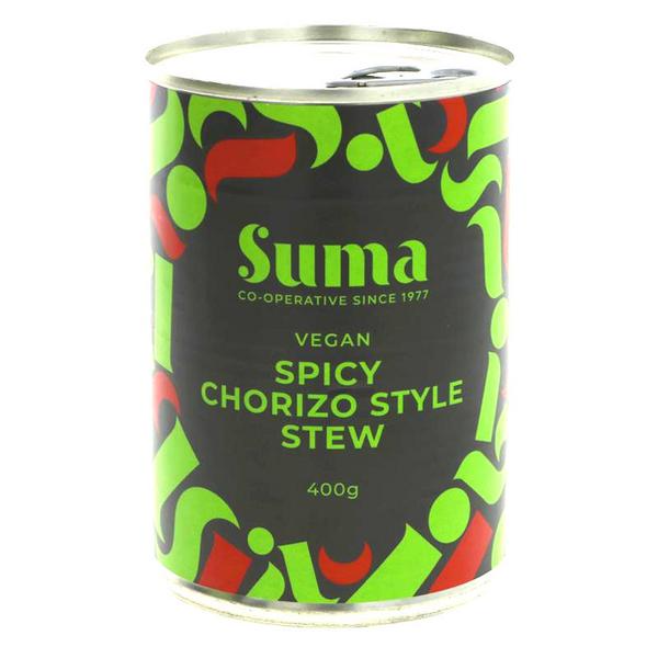 Suma Spicy Chorizo Style Ragoût Végétalien 400g