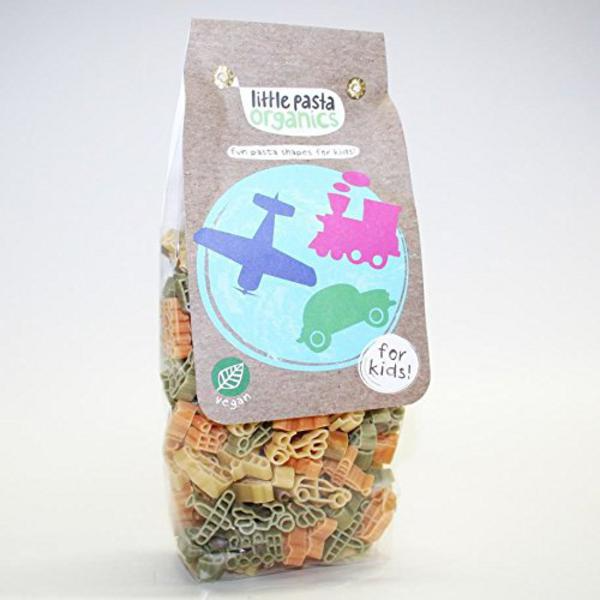 Little Pasta Organics Formes de Pâtes de Voyage Tricolore 250g