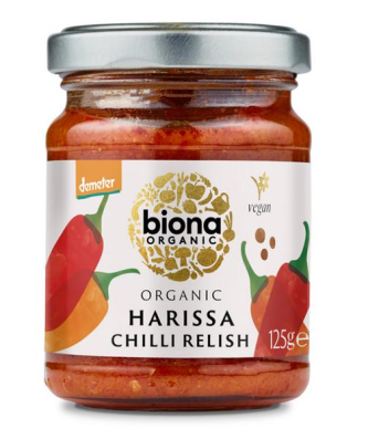 Biona Harissa Piment Relish Bio 125g