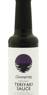 Clearspring Organic Teriyaki Sauce Orientale sans produits laitiers, sans sucre ajouté, Végétalien, 150 ml