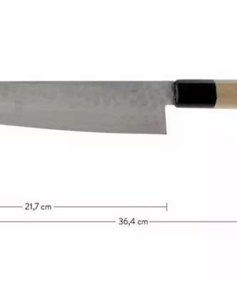 Couteau de chef Sakai Takayuki Damas 45 couches 21 cm