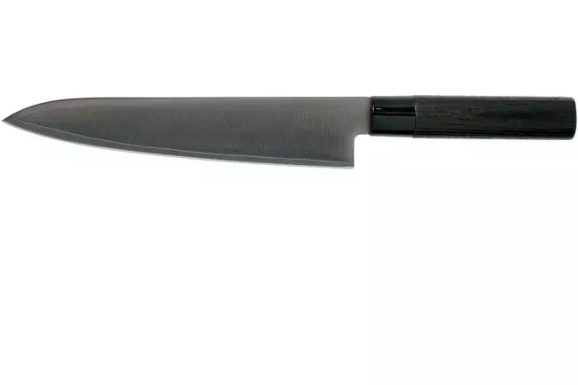 Couteau de chef Tojiro Zen Noir 24 cm, FD-1565