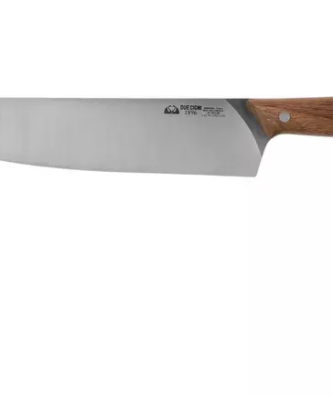 Due Cigni 1896, 2C1010NO couteau de chef 25 cm, bois de noyer