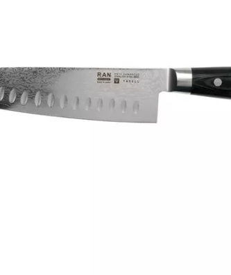 Yaxell Ran 36017 couteau de chef avec alvéoles 20 cm
