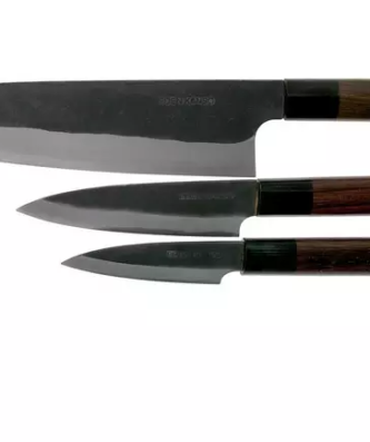 Ensemble de 3 couteaux Eden Kanso Aogami