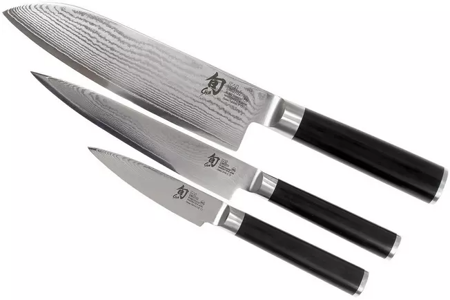 Couteaux Kai Shun Classic trois pièces
