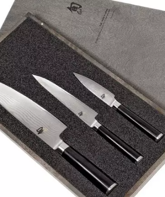 Ensemble de couteaux Kai Shun Classic 3 pièces KADMS-300