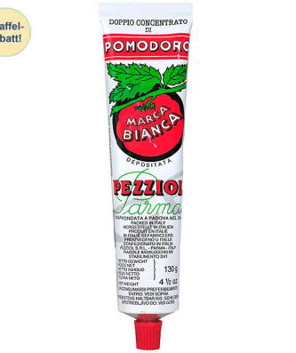 Tomatenmark Marca Bianca 130 g Double concentré de tomates - Pezziol