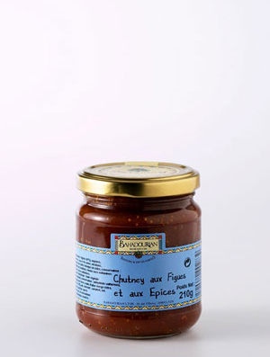 Chutney aux Figues et aux Épices Idéal pour le Foie Gras