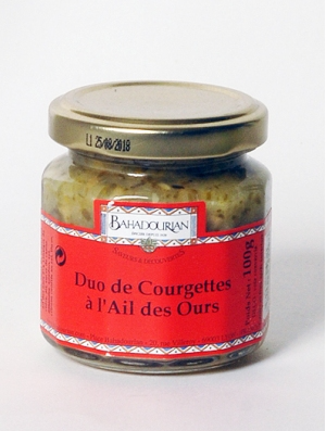 Duo de Courgettes à l'Ail des Ours