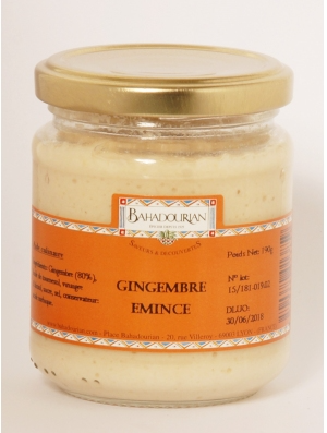 Gingembre Émincé en Pâte