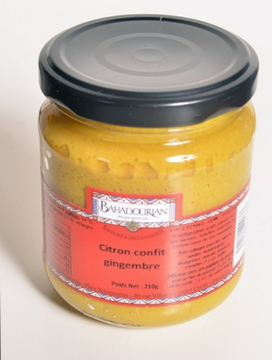 Pâte de Citron Confit au Gingembre