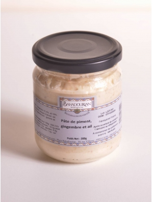 Pâte de Piment, Gingembre et Ail