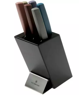 Victorinox Swiss Modern set de 6 couteaux couleurs mélangées, 6.7186.66