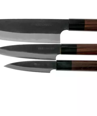 Ensemble de 3 couteaux Eden Kanso Aogami