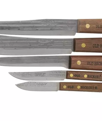 Ensemble de 5 couteaux Ontario Old Hickory, 7180