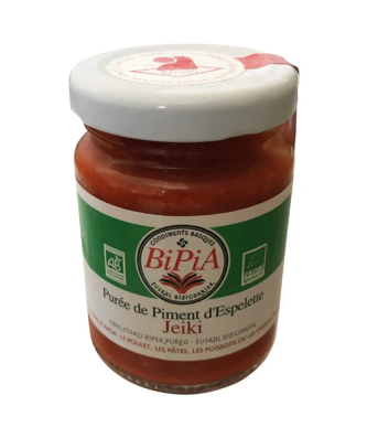Purée de Piment d'Espelette bio 90 gr.