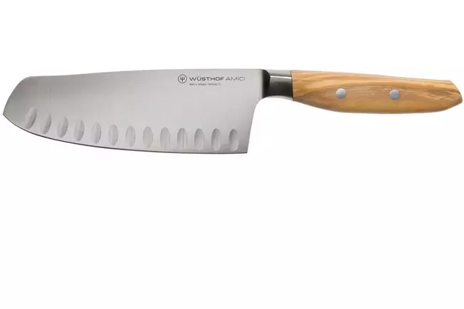 Wüsthof Amici 1011331317 santoku avec fossettes 17 cm