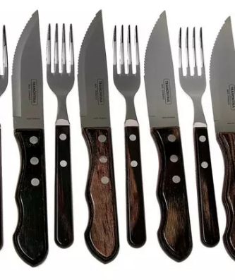 Tramontina Churrasco Jumbo 12 couverts à steak, 29899-239