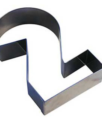 Emporte-pièce Chiffre N°2 inox
