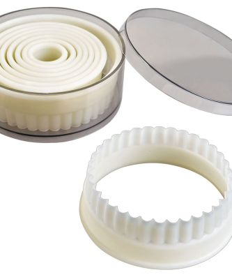 Emporte-pièce rond cannelé