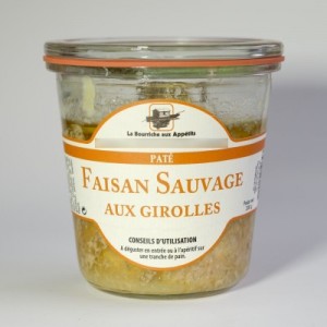 Faisan sauvage aux girolles