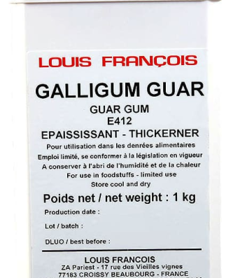 Farine Galligum de Guar E412