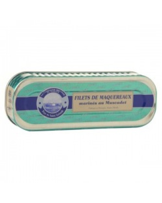 FILETS DE MAQUEREAUX MARINÉS AU MUSCADET 176GR