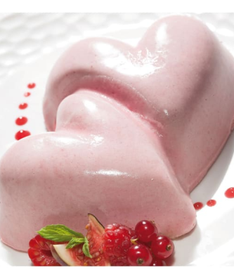 Moule 8 cœurs entrelacés