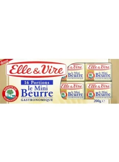 Beurre doux, fabriqué en Normandie