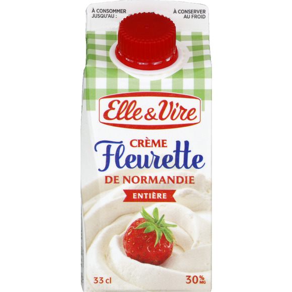 Crème Fleurette entière 30% MG