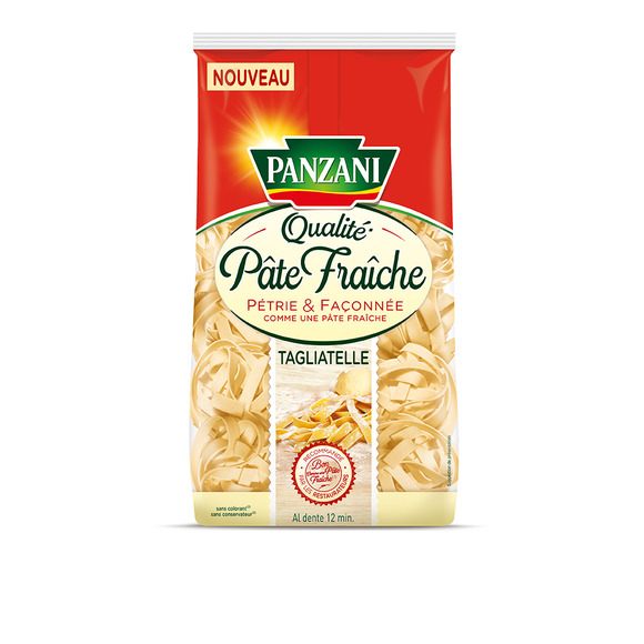 Panzani qualité pâtes fraiches tagliatelle