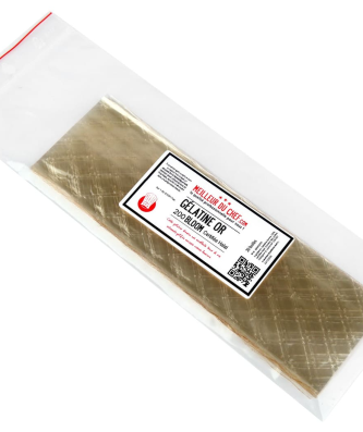 Gélatine Or origine bovine