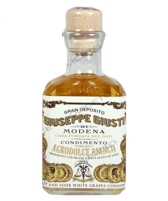 Giusti - Vinaigrette blanche de Modène 250 ml weiße balsamische Speisewürze - Acetaia Giusti