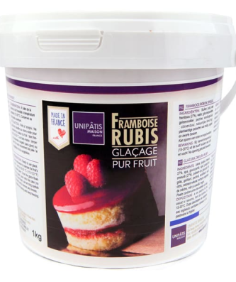 Glaçage framboise brillant