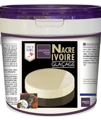 Glaçage nacré ivoire 1 kg