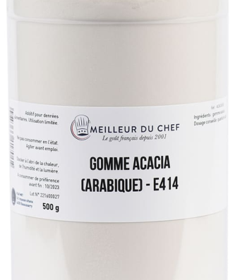 Gomme acacia (arabique) E414