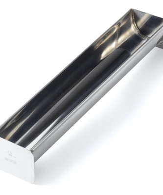 Moule à bûche inox demi-ronde